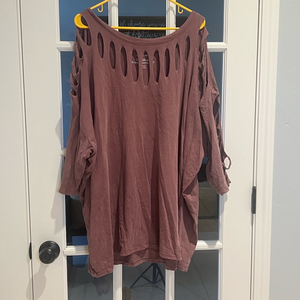 Distressed Tshirt by Torrid